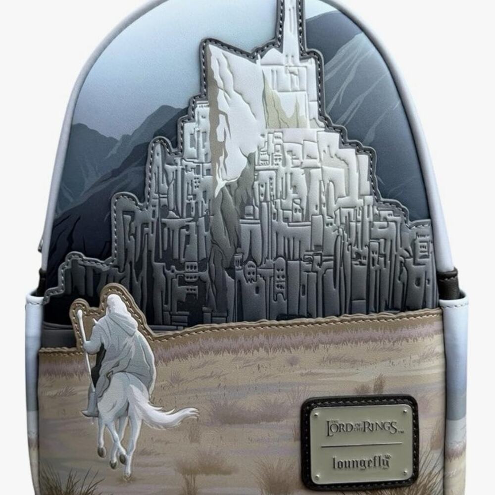 Loungefly The Lord of the Rings Minas Tirith Mini Backpack EXCLUSIVE